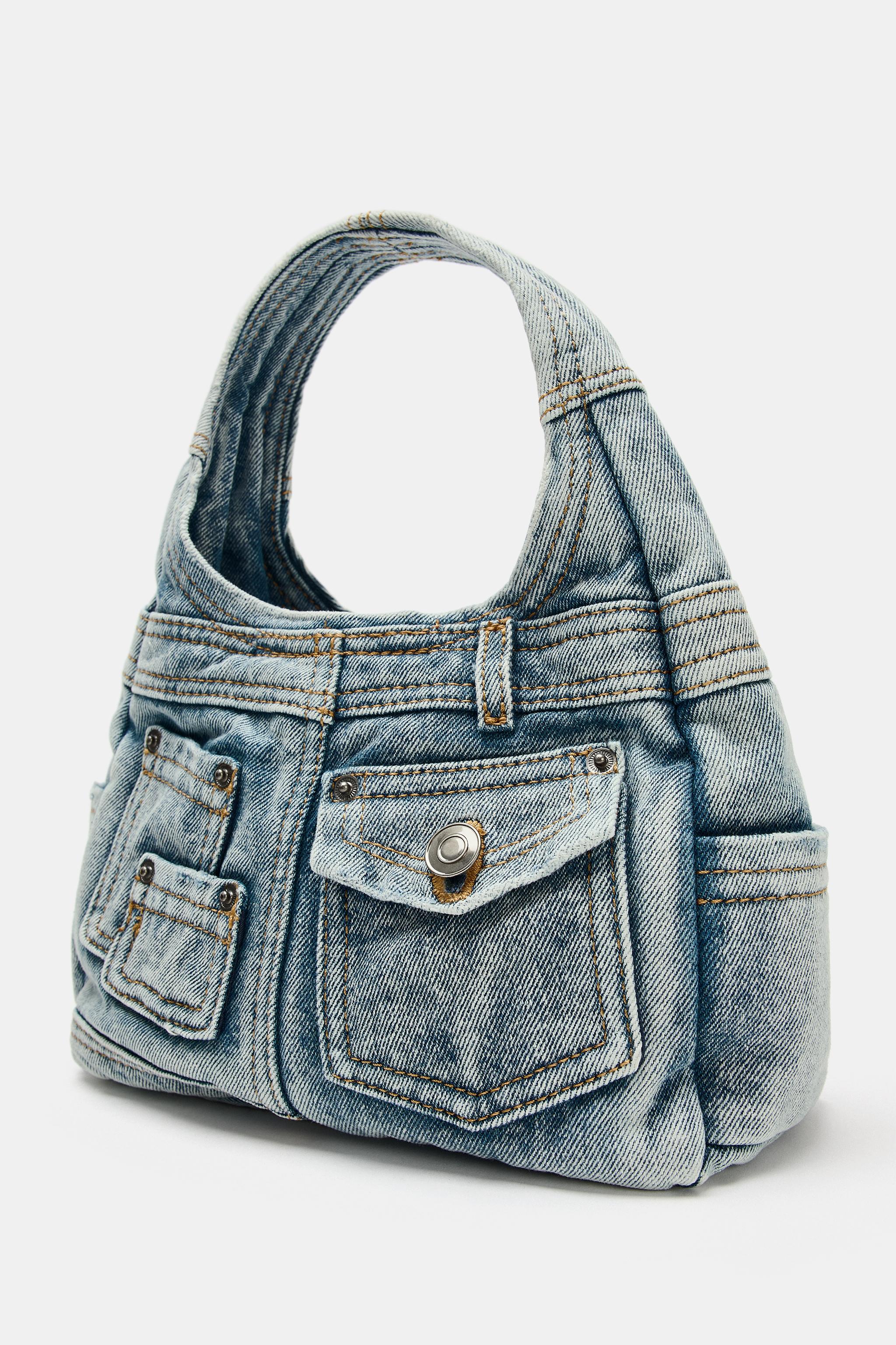 DENIM HANDBAG